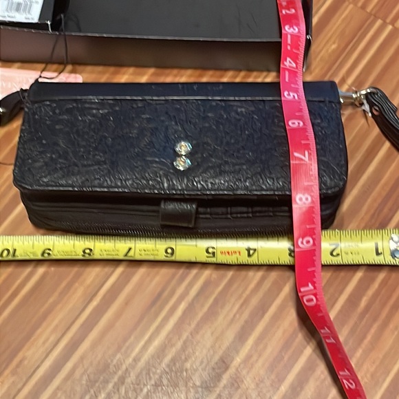 NWT leather wristlet - Picture 10 of 14